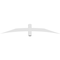 Ekena Millwork Bellingham Architectural Grade PVC Gable Bracket, 72"W x 12"H x 4"D x 4"F, 4/12 Pitch GBP072X12X0404BEL00 - alternate 2